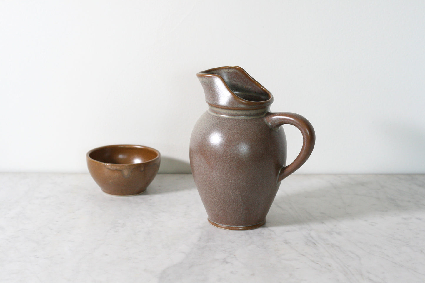 Manufacture de Digoin Cider Pitcher